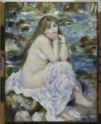 Banhista sentada, c.1883-84